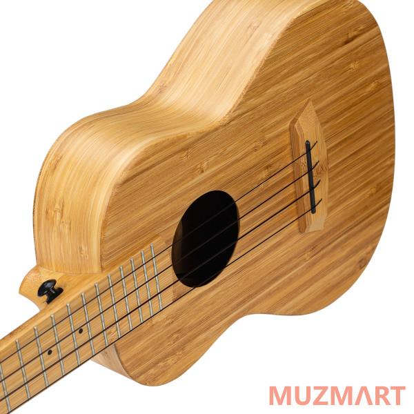 Cascha HH-2312 Bamboo Series Укулеле сопрано, с чехлом