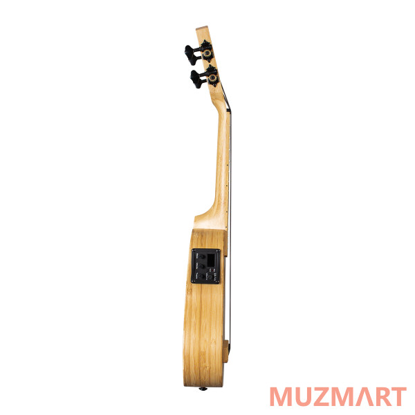 Cascha HH-2312E Bamboo Series Укулеле сопрано со звукоснимателем, с чехлом