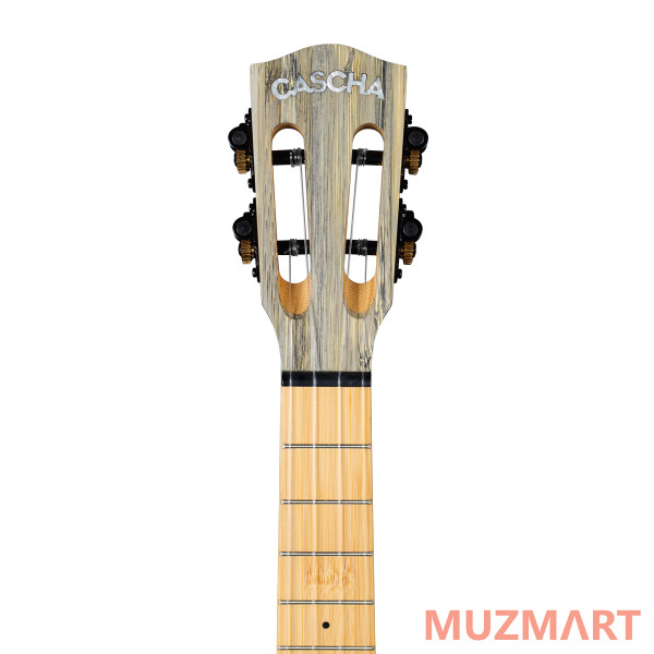 Cascha HH-2316 Bamboo Series Graphite Укулеле концертный, с чехлом, графит
