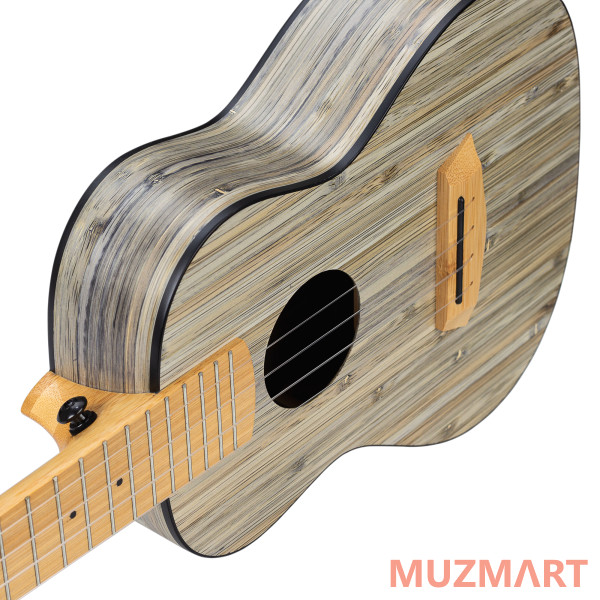 Cascha HH-2316 Bamboo Series Graphite Укулеле концертный, с чехлом, графит