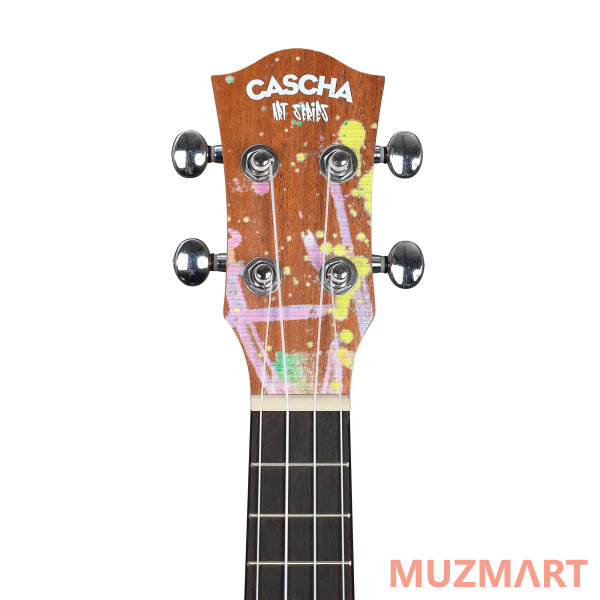 Cascha HH-2600 Art Series Укулеле сопрано, с чехлом