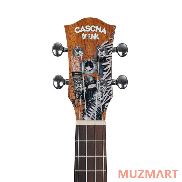 Cascha HH-2601 Art Series Укулеле сопрано, с чехлом