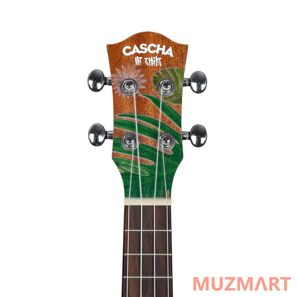Cascha HH-2602 Art Series Укулеле сопрано, с чехлом