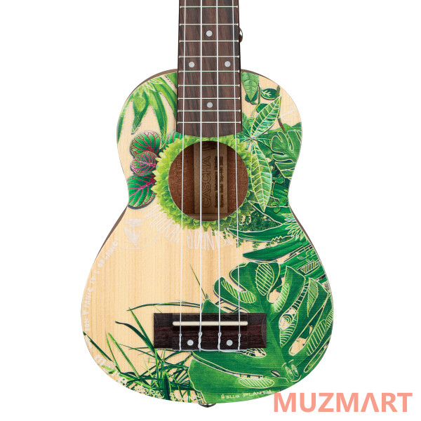 Cascha HH-2602 Art Series Укулеле сопрано, с чехлом