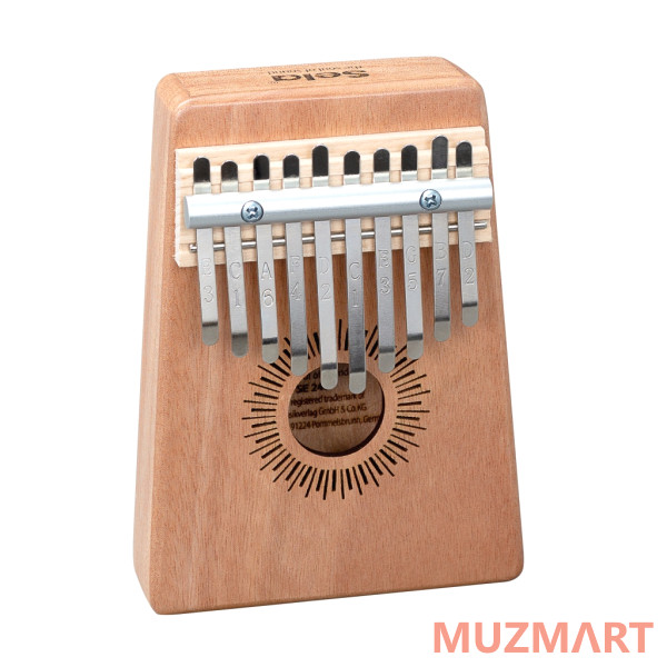 Sela SE-240 Kalimba 10 Калимба 10 язычков, красное дерево, с чехлом
