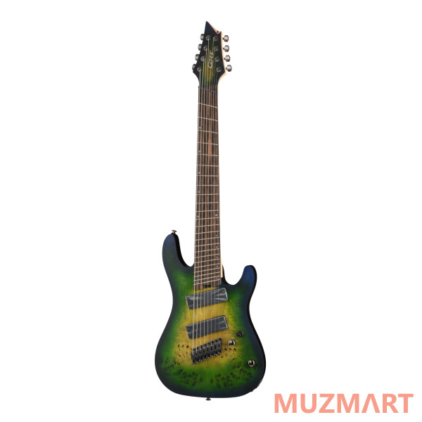 Cort KX508MS-II-MBB KX Series Электрогитара мультимензурная 8-струнная
