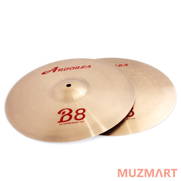 Arborea B814HH B8 Series Hi-Hat Две тарелки 14"