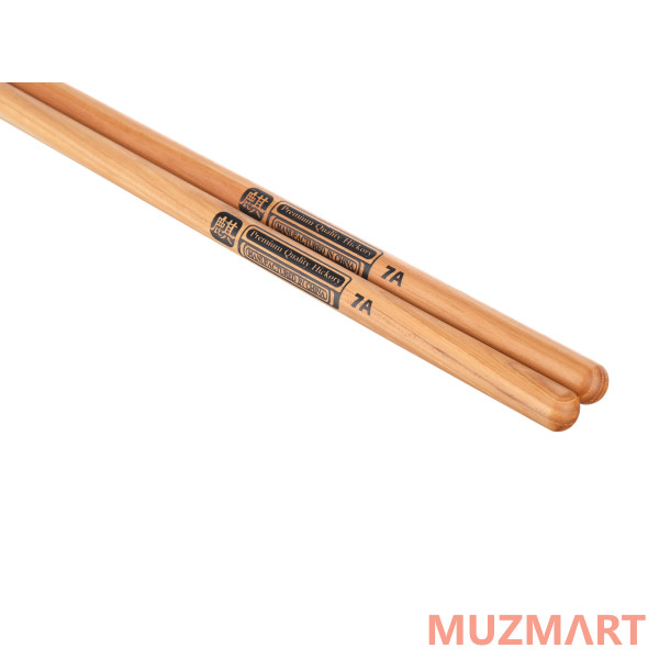 HUN 10103007 Natural Series QI 7A Барабанные палочки, орех гикори