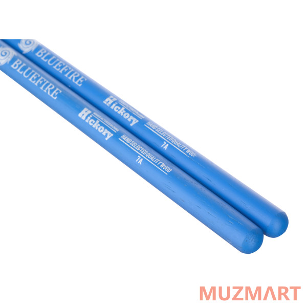 HUN 10104008 Colored Series Bluefire 7A BLUE Барабанные палочки, орех гикори