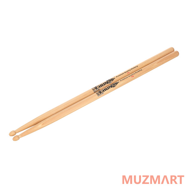 HUN 10101001001 Natural Series 7A Барабанные палочки, орех гикори