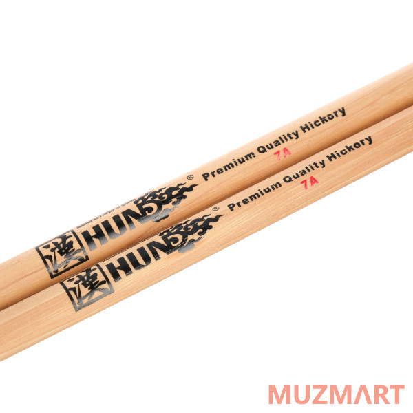 HUN 10101001001 Natural Series 7A Барабанные палочки, орех гикори