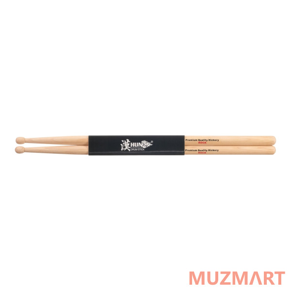 HUN 10101001025 Natural Series Rock Барабанные палочки, орех гикори