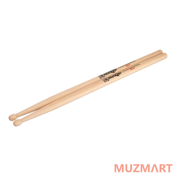 HUN 10101001025 Natural Series Rock Барабанные палочки, орех гикори