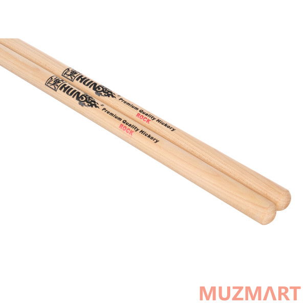 HUN 10101001025 Natural Series Rock Барабанные палочки, орех гикори