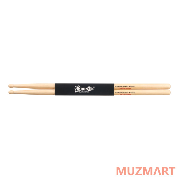 HUN 10101001026 Natural Series Powermetal Барабанные палочки, орех гикори