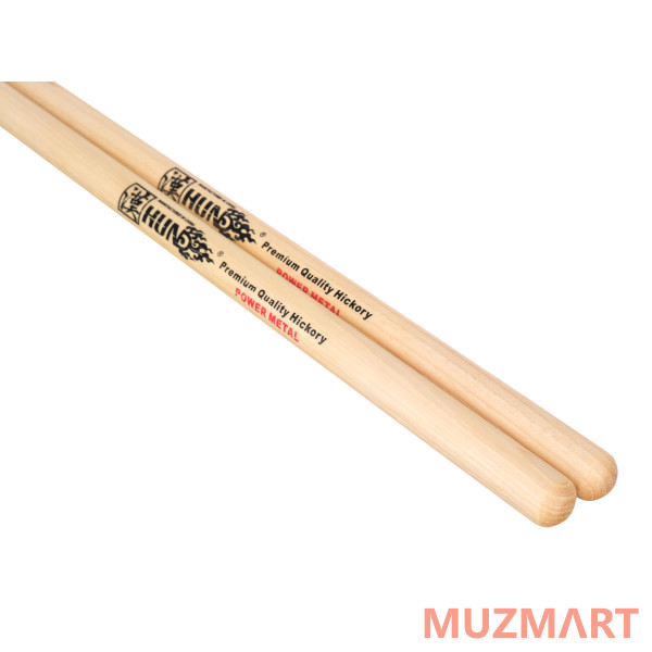 HUN 10101001026 Natural Series Powermetal Барабанные палочки, орех гикори