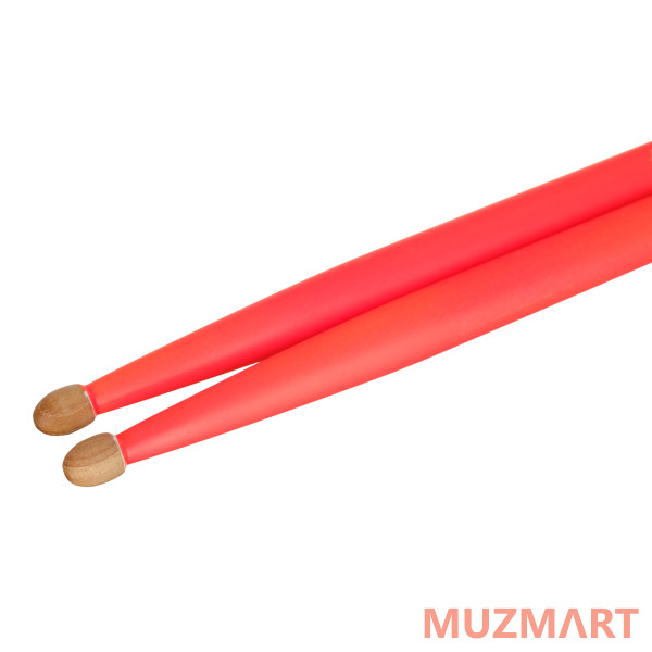 HUN 10101003004 Fluorescent Series 5A Барабанные палочки, оранжевые, орех гикори