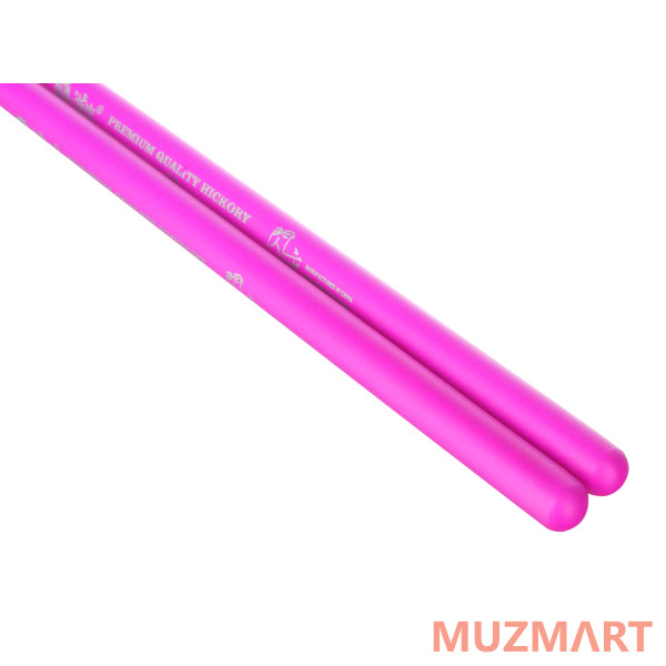 HUN 10101003024 Fluorescent Series 5A PURPLE Барабанные палочки, фиолетовые, орех гикори