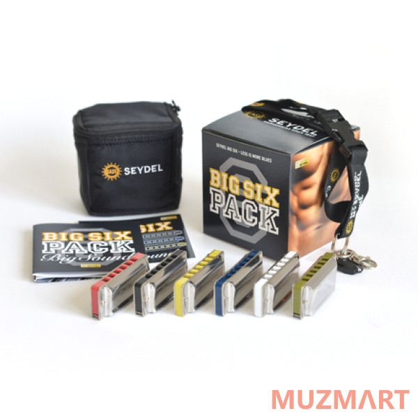 Seydel Sohne 16666-set Big Six Blues Pack Набор губных гармошек