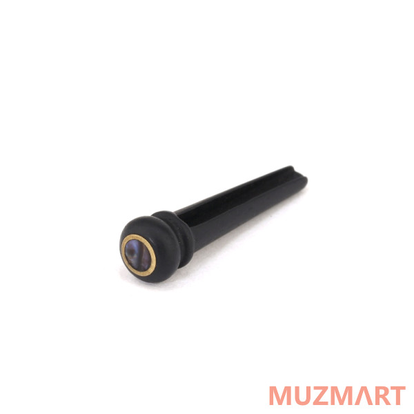 Musiclily MX0741-6 Фиксатор струны для гитары, черное дерево, с глазком, 6шт