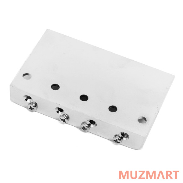 Musiclily MX0830CR Бридж для бас-гитары, хром