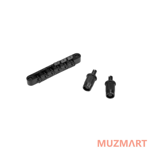 Musiclily M205BK Бридж Tune-O-Matic для Gibson Les Paul, черный