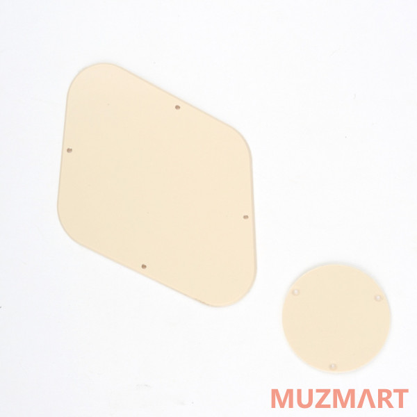 Musiclily MX0479 Задняя крышка темброблока для Gibson Les Paul, кремовая