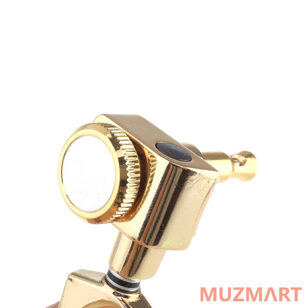 Musiclily MX1510GD-6 Колки для гитары, 6л, локовые, золото