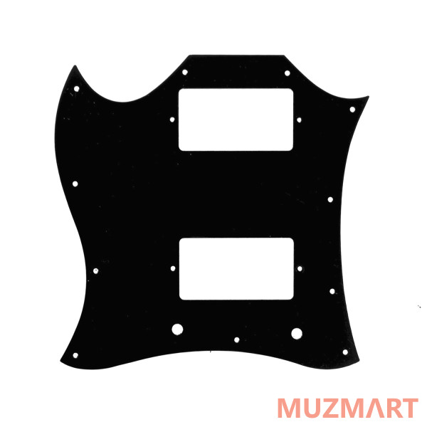 Musiclily MX1397BK Защитная накладка гитары Gibson SG, 3 слоя, черная