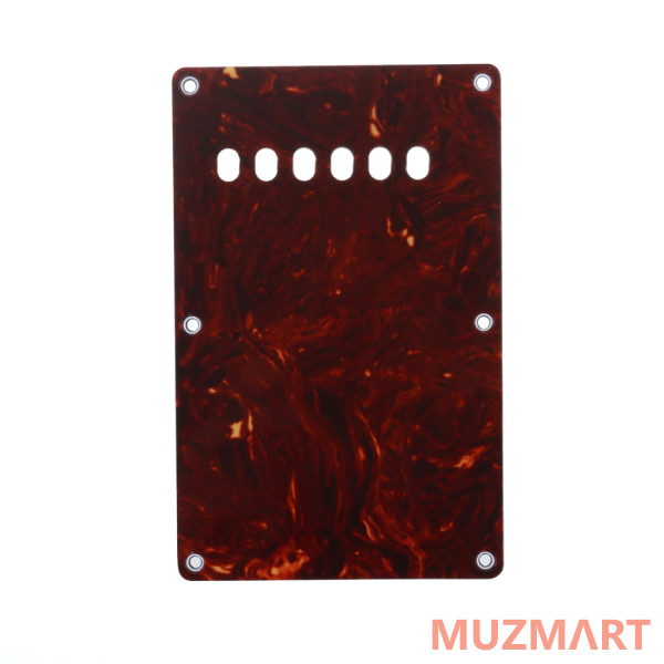 Musiclily M645 Задняя крышка для Squier, 4 слоя, цвет черепаший панцирь