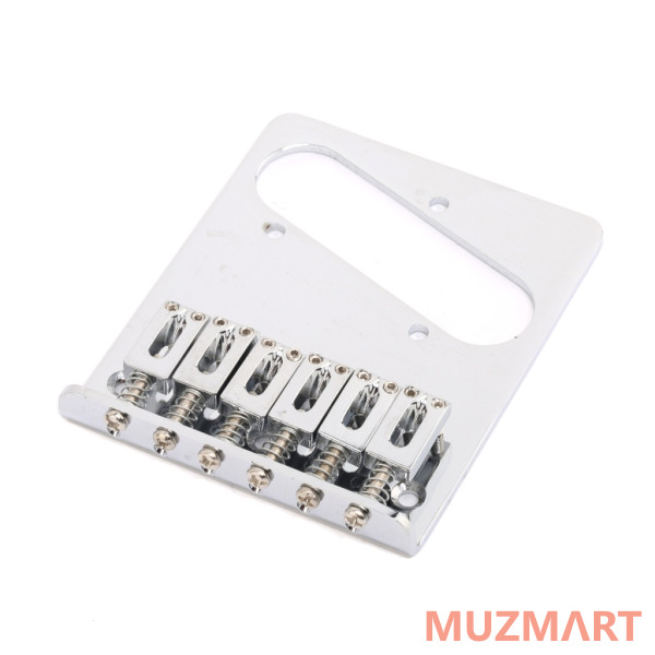 Musiclily MX0823CR Бридж для электрогитары Telecaster, хром