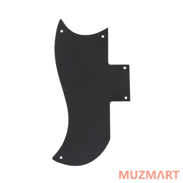 Musiclily MX1398BK Защитная накладка гитары Gibson SG, 3 слоя, черная