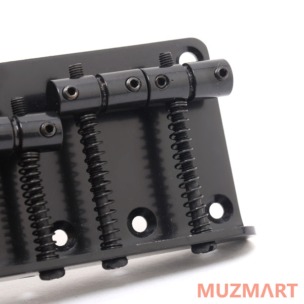 Musiclily M216BK Бридж для бас-гитары, Vintage, черный