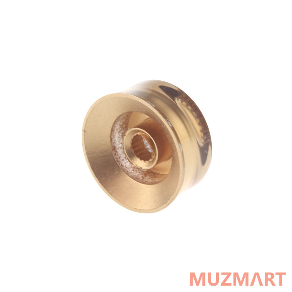 Musiclily M145-4 Ручка потенциометра LP Style, метрическая, золото (4шт в комплекте)