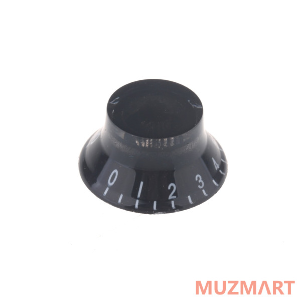 Musiclily M724-4 Ручка потенциометра Gibson Les Paul Style, метрическая, черная, 4шт