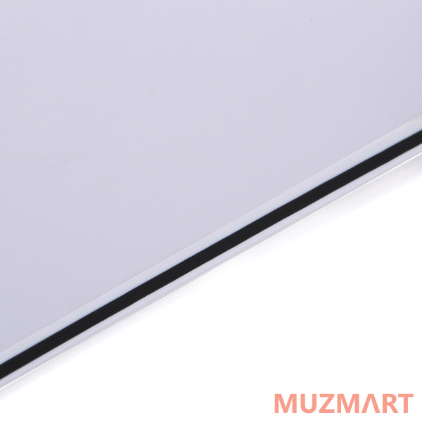Musiclily M654 Задняя крышка для Squier, 3 слоя, белая