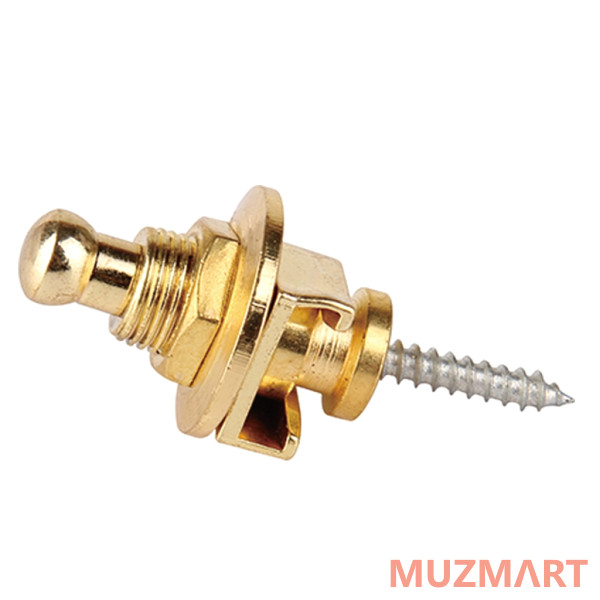 Musiclily M184 Крепление ремня с блокировкой, золото, 2шт
