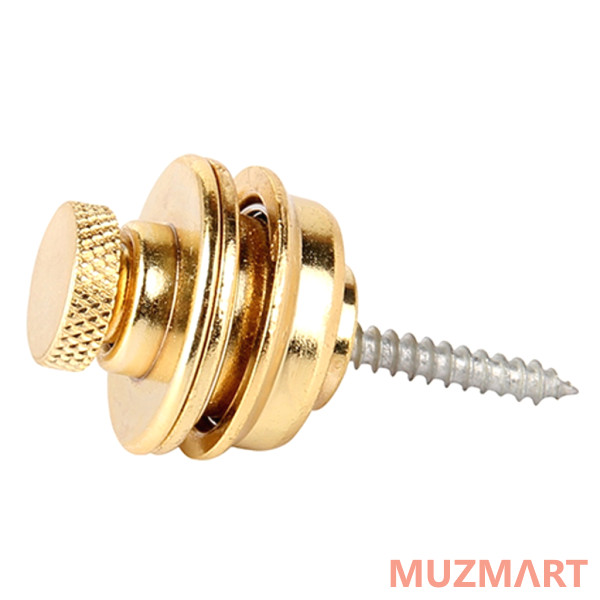 Musiclily M187-2 Крепление ремня с блокировкой, золото, 2шт
