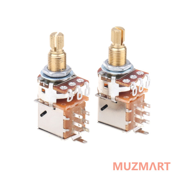 Musiclily MX1930-2 Потенциометр B500K (лин), Push/Pull, 2шт