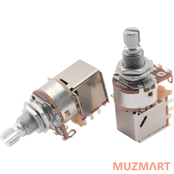 Musiclily M290-2 Потенциометр A500K (лог), Push/Pull, 2шт
