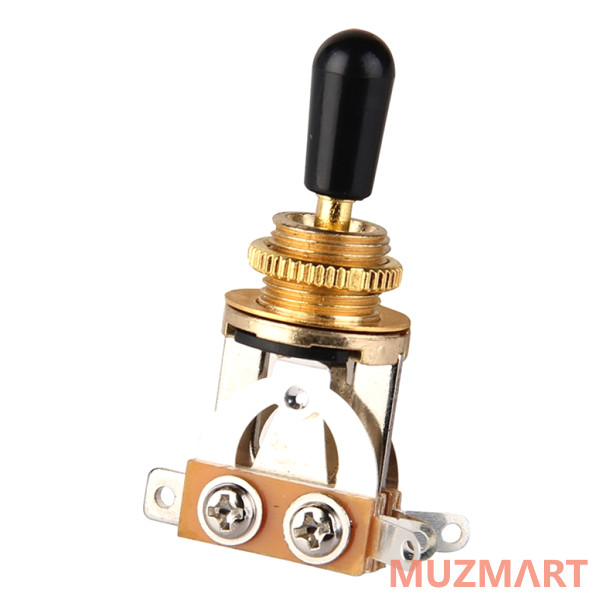 Musiclily M912 Переключатель 3-х позиционный, Les Paul/EPI, золото