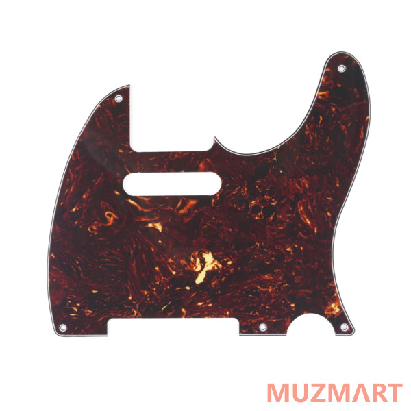 Musiclily MX1410DT Защитная накладка гитары Fender Telecaster, 4 слоя, черепаховый панцирь