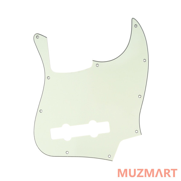 Musiclily MX1394MT Защитная накладка 5-струнной бас-гитары Jazz Bass, 3 слоя, мятно-зеленая