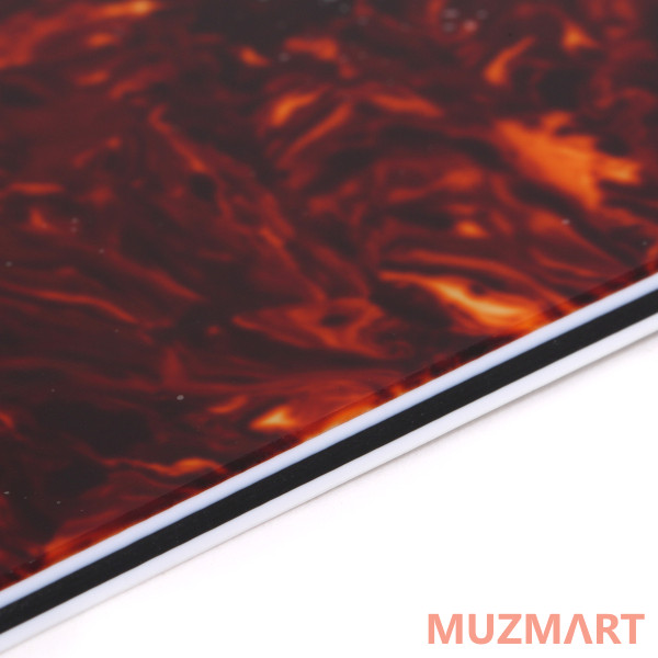 Musiclily MX1395DT Защитная накладка 5-струнной бас-гитары Precision Bass, 4 слоя, черепаший панцирь