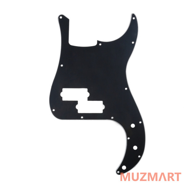 Musiclily MX0356 Защитная накладка бас-гитары Precision Bass, 3 слоя, черная