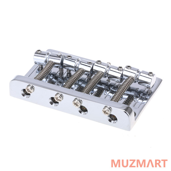 Musiclily MX1894CR Бридж для бас-гитары Precision/Jazz Bass, хром