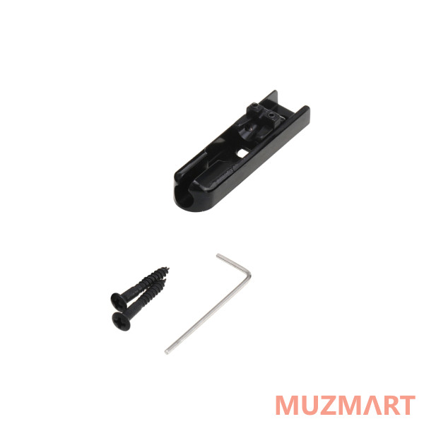 Musiclily MX1844BK Бридж мультимензурный для бас-гитары, черный