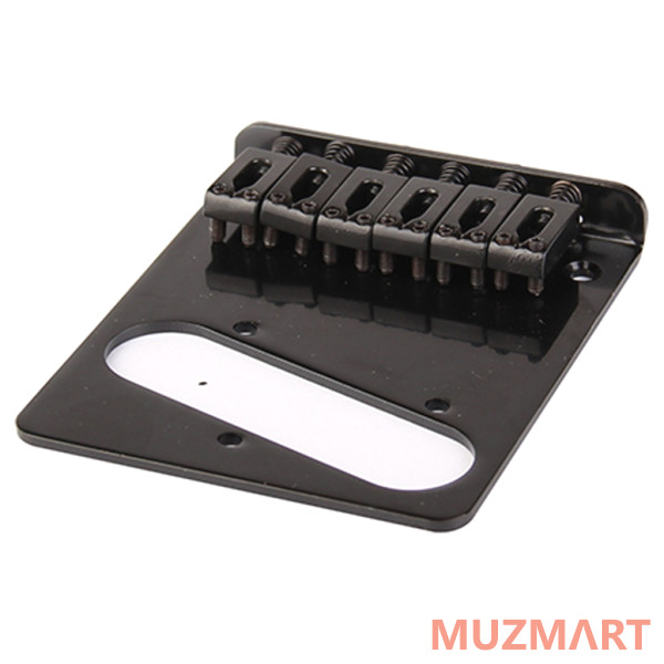 Musiclily MX0823BK Бридж для электрогитары Telecaster, черный