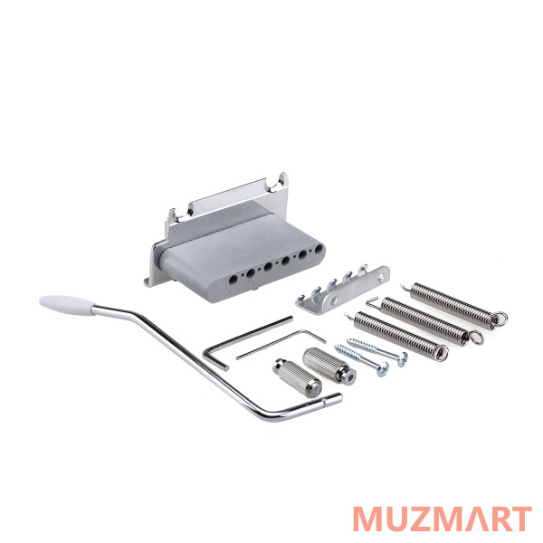 Musiclily MX1795CR Бридж тремоло Wilkinson для MIJ/MIK Strat, хром