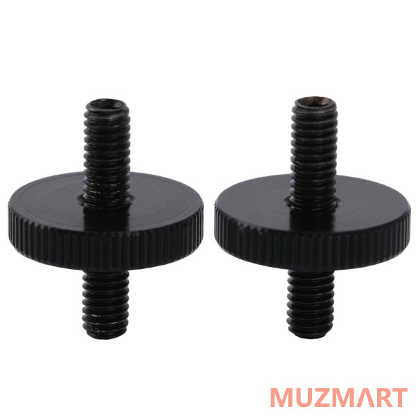 Musiclily MX2210BK Опоры бриджа Tune-O-Matic ABR-1, 2шт, черные